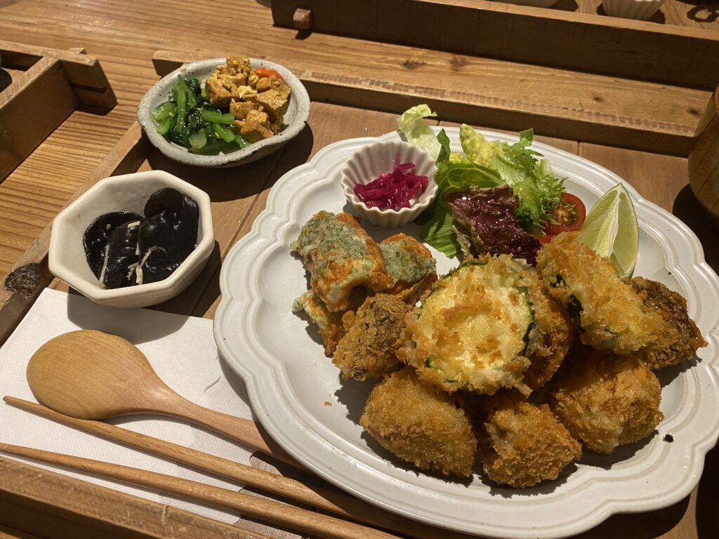 新竹井家餐點－香酥咖哩杏鮑菇
